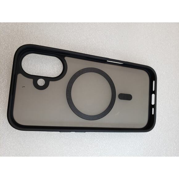 Supfine Phone Case for iPhone 16. Regular Version. Black. Shockproof Magnetic. - Picture 7 of 14